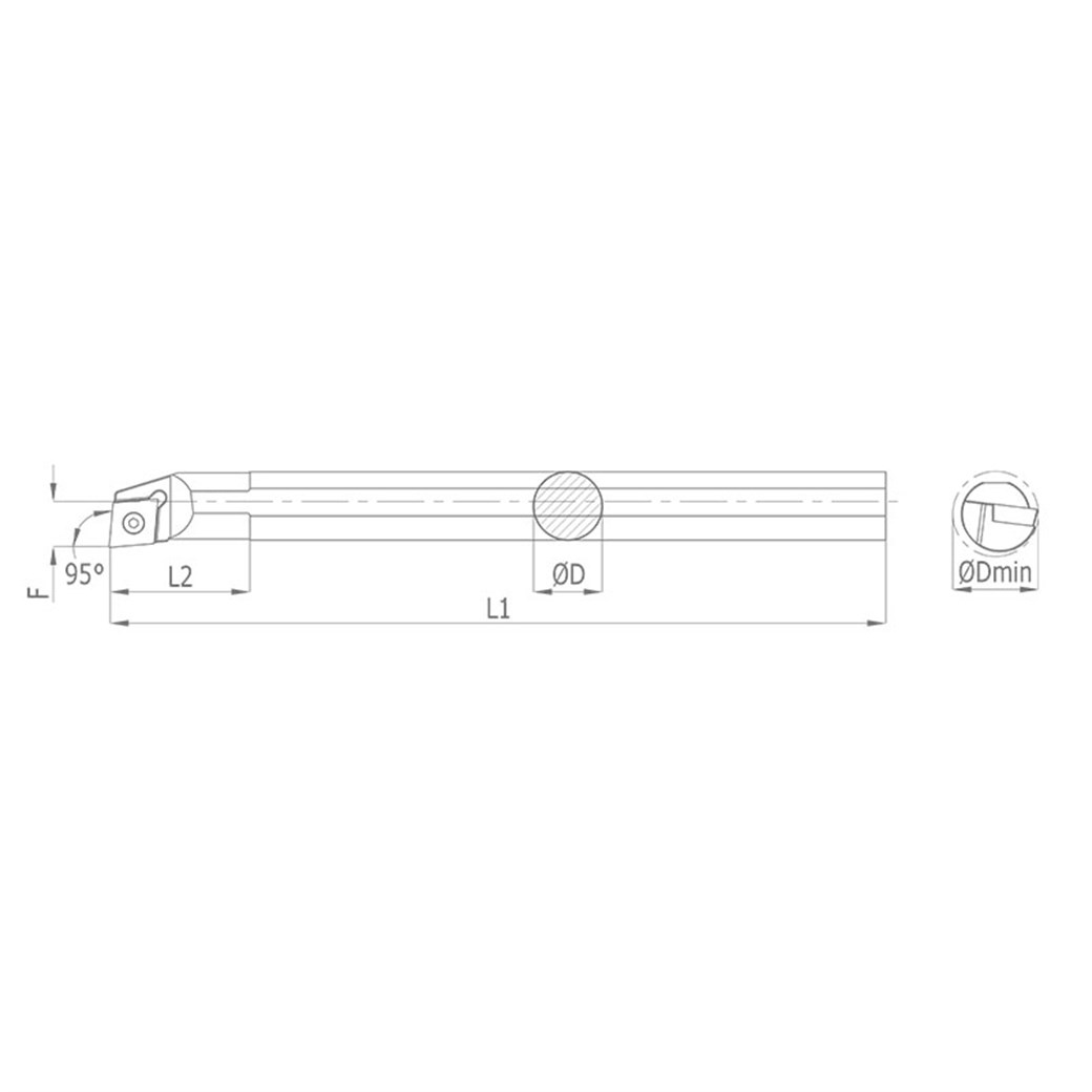 Mbc Sclcr Ccmt 0602/09T3/1204 İç Çap Tornalama Kateri