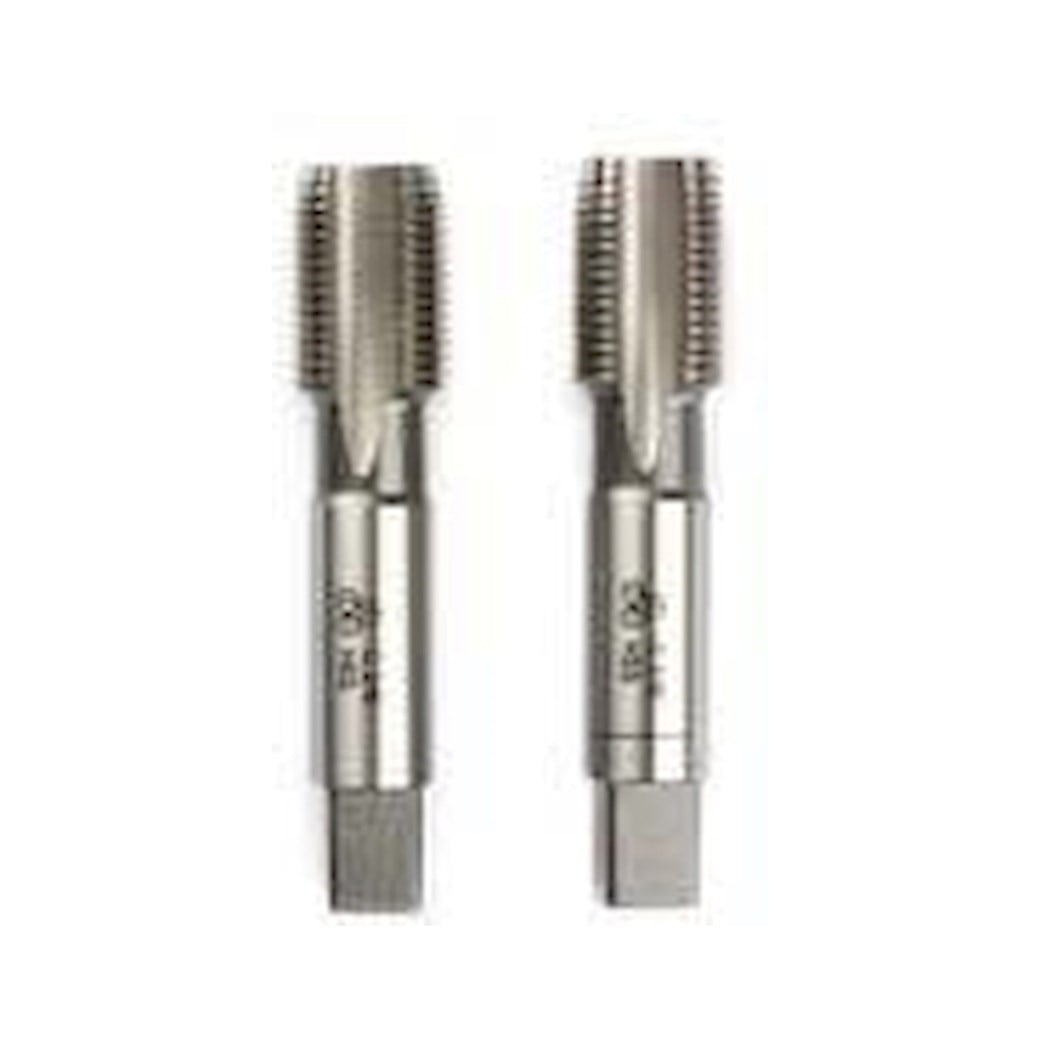 Mte BSP G5/8''x14 Straight Grooved Whitworth Pipe Thread 2-Piece Tap Set HSS Din5157