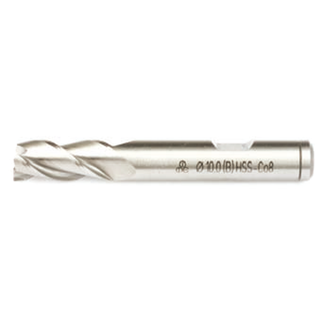 Mte HSSE CO8 DIN 844/BN Parmak Freze 6 MM Kısa