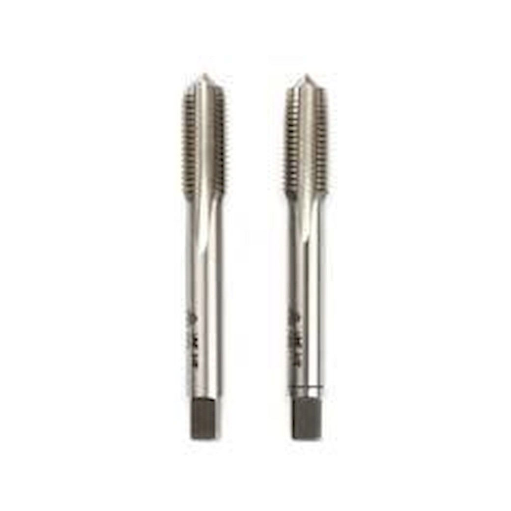 Mte UNF Nr.12x28 Straight Grooved USA Fine Thread 2-Piece Tap Set HSS Din2181
