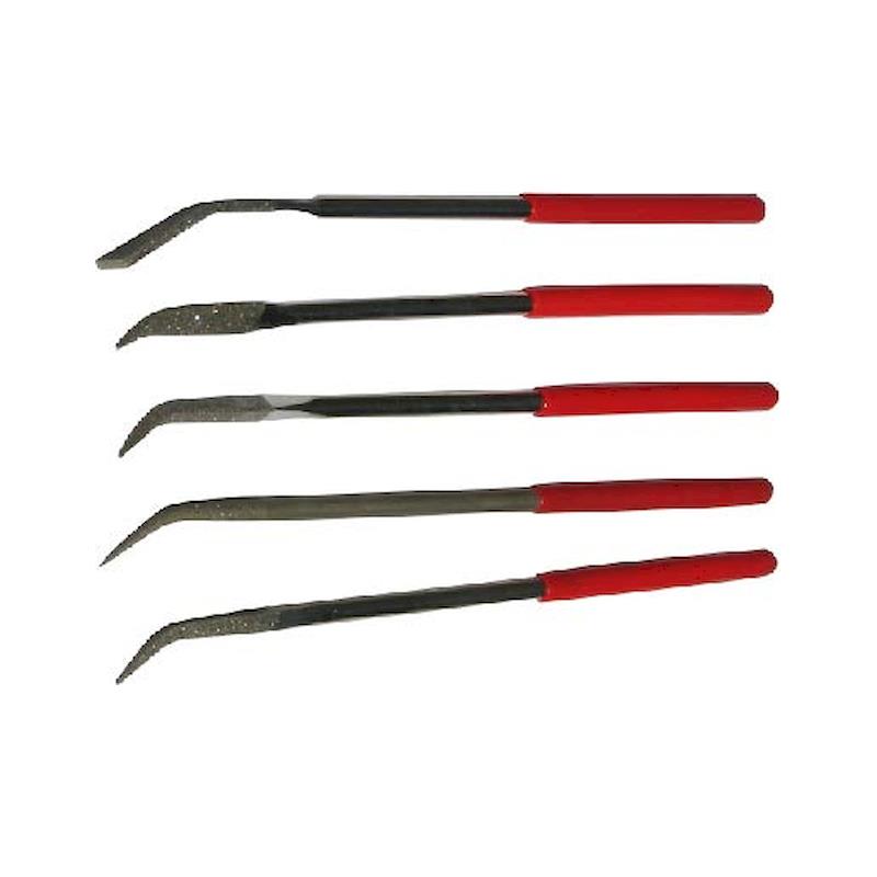 Pld Tek Tarafı Eğik Karbür (Elmas) Eğe Takımı