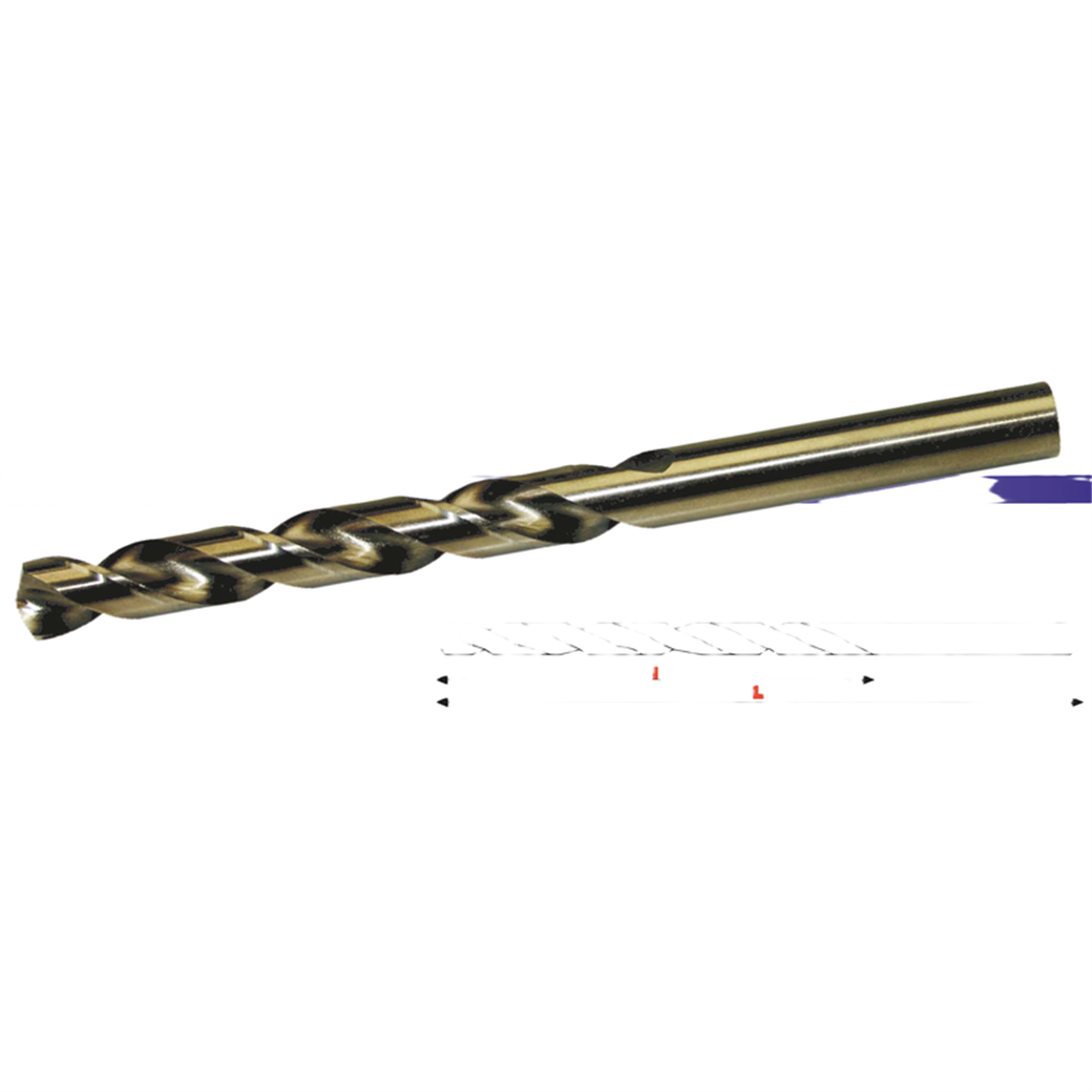 PTG 4.8MM DIN338 HSS-CO Matkap Ucu