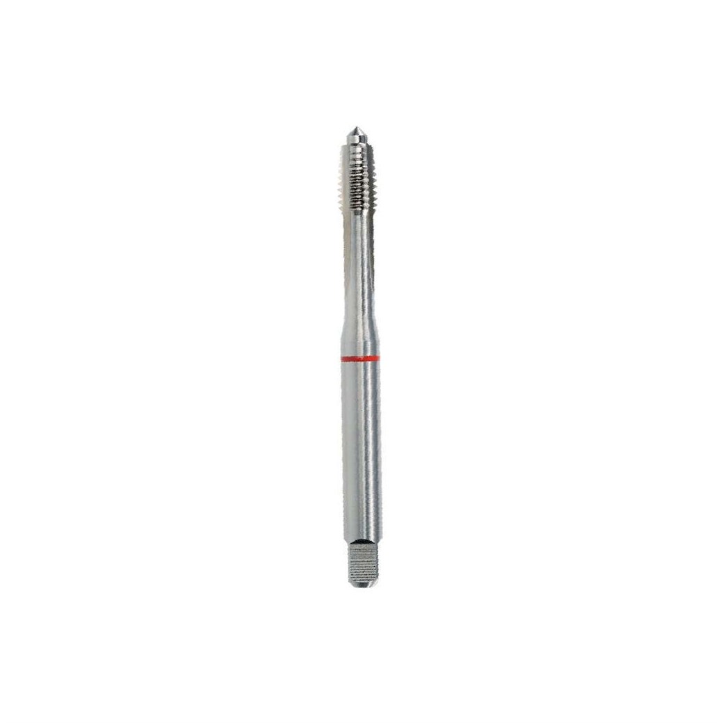 Völkel M5x0,8 Straight Grooved Metric Machine Tap Form A HSS-E 6H Din371 Red Ring for Machining Short-Chipping Materials