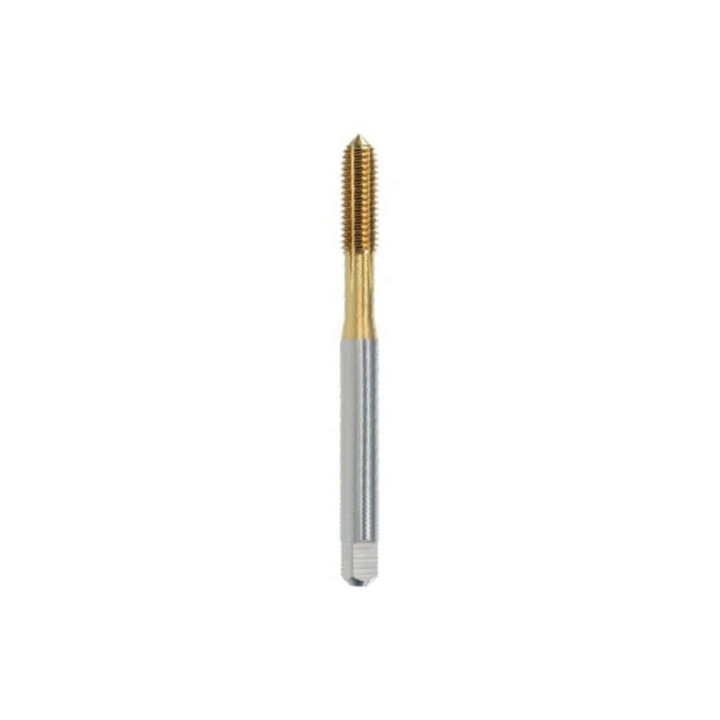Völkel M14x2 Straight Grooved Tin Coated Metric Machine Tap with Oil Grooves HSS-E 6HX Din376