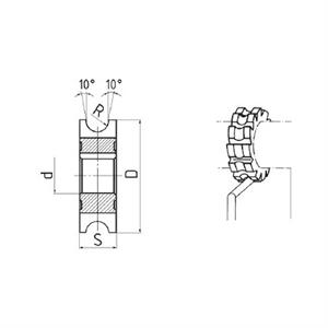 Cz tool İç Bükey Freze Din 855/A