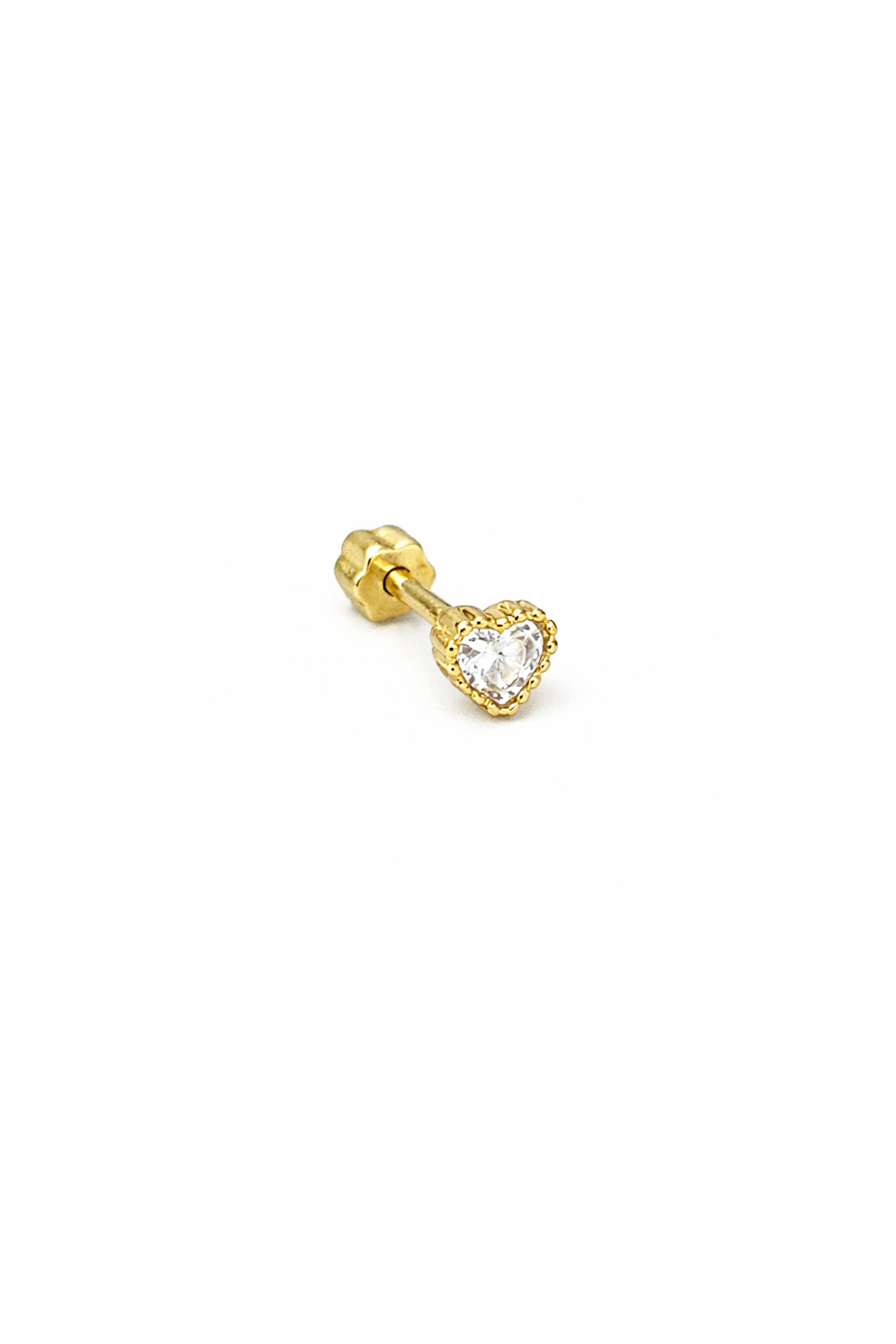 Çerçeveli Kalp Piercing