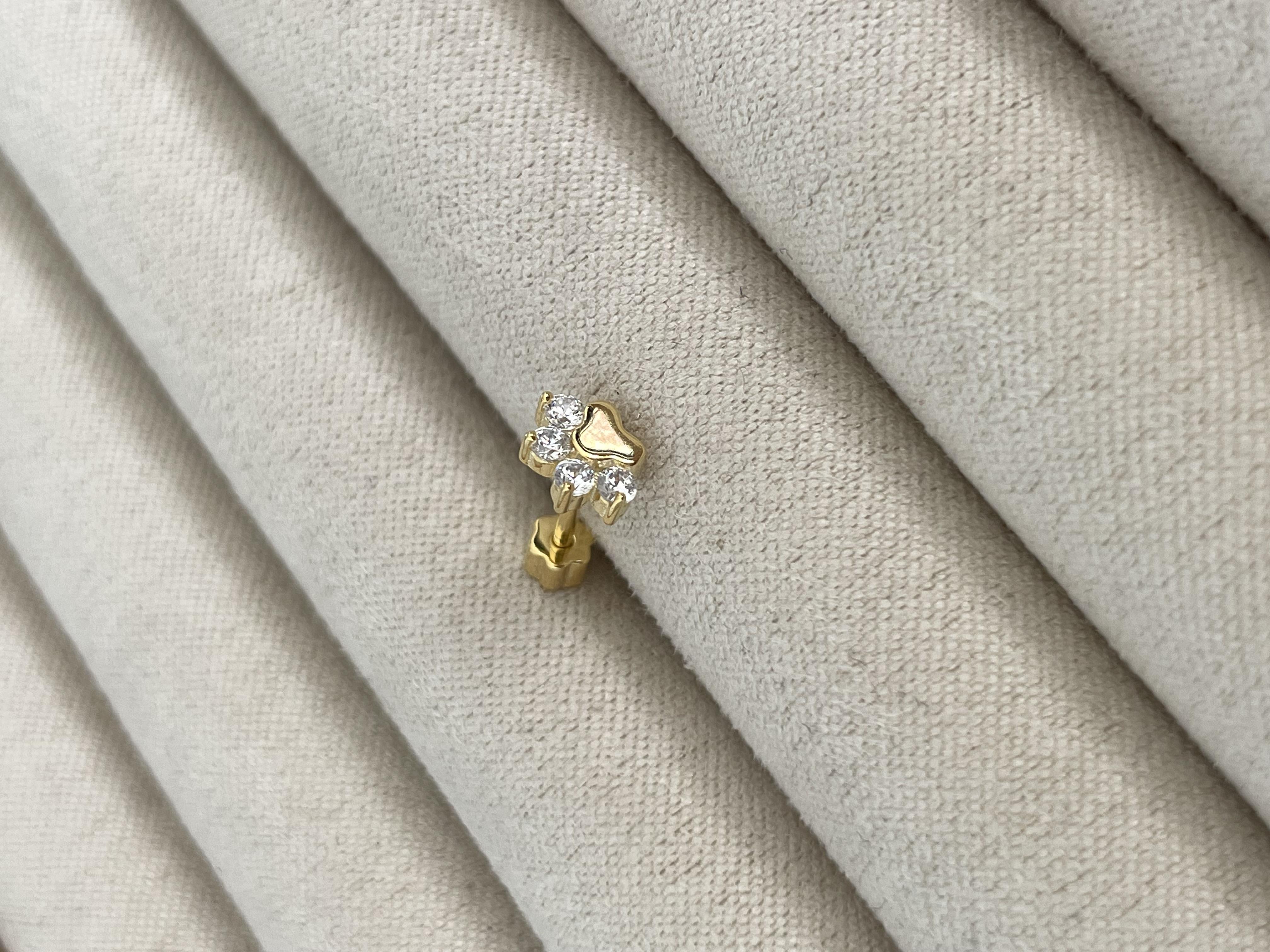 Taşlı Pati Piercing