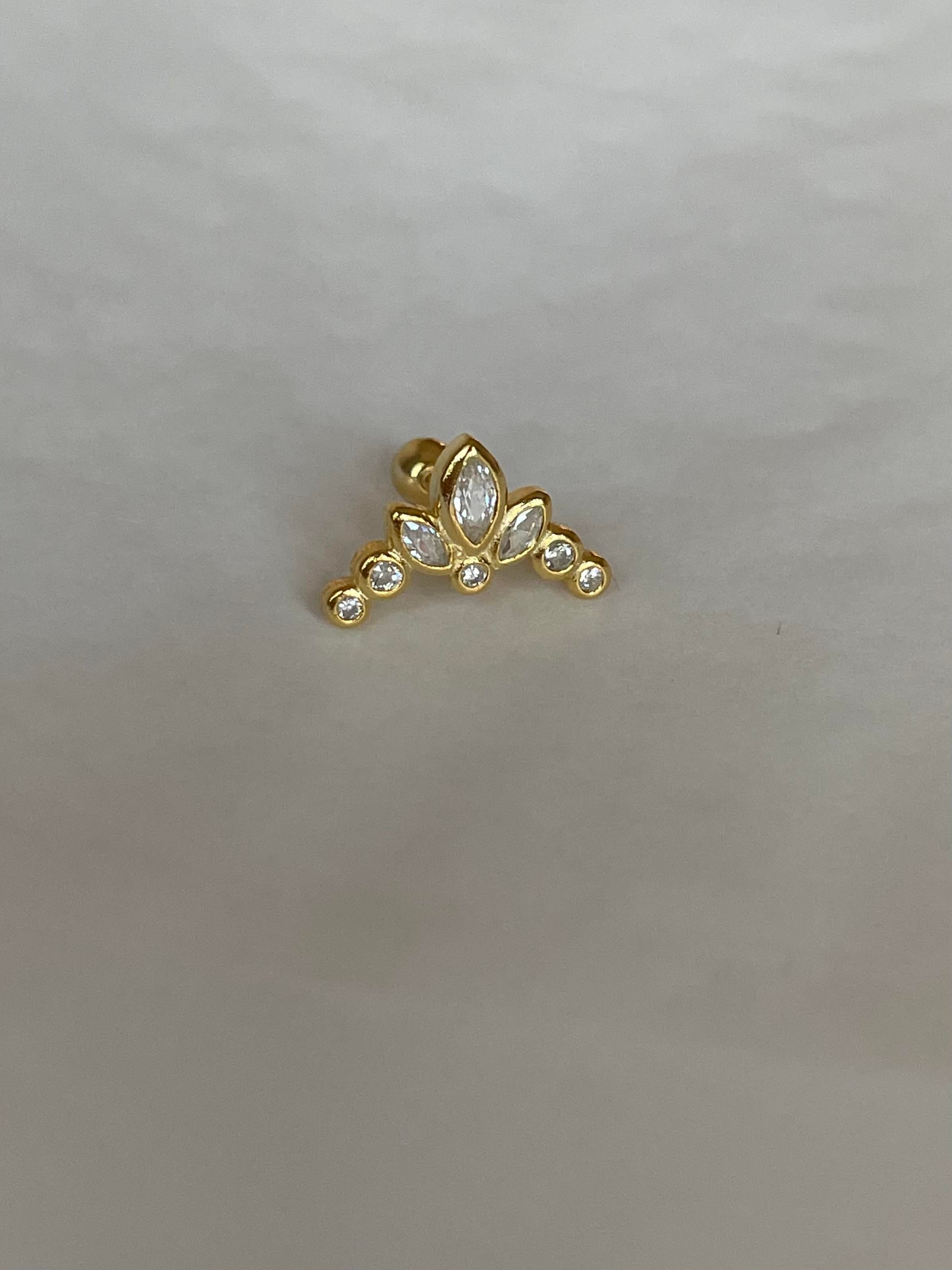 Taşlı Piercing