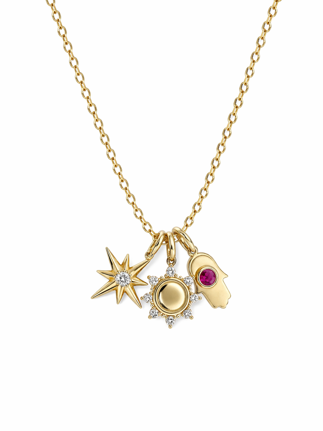 Üç Figürlü Kolye