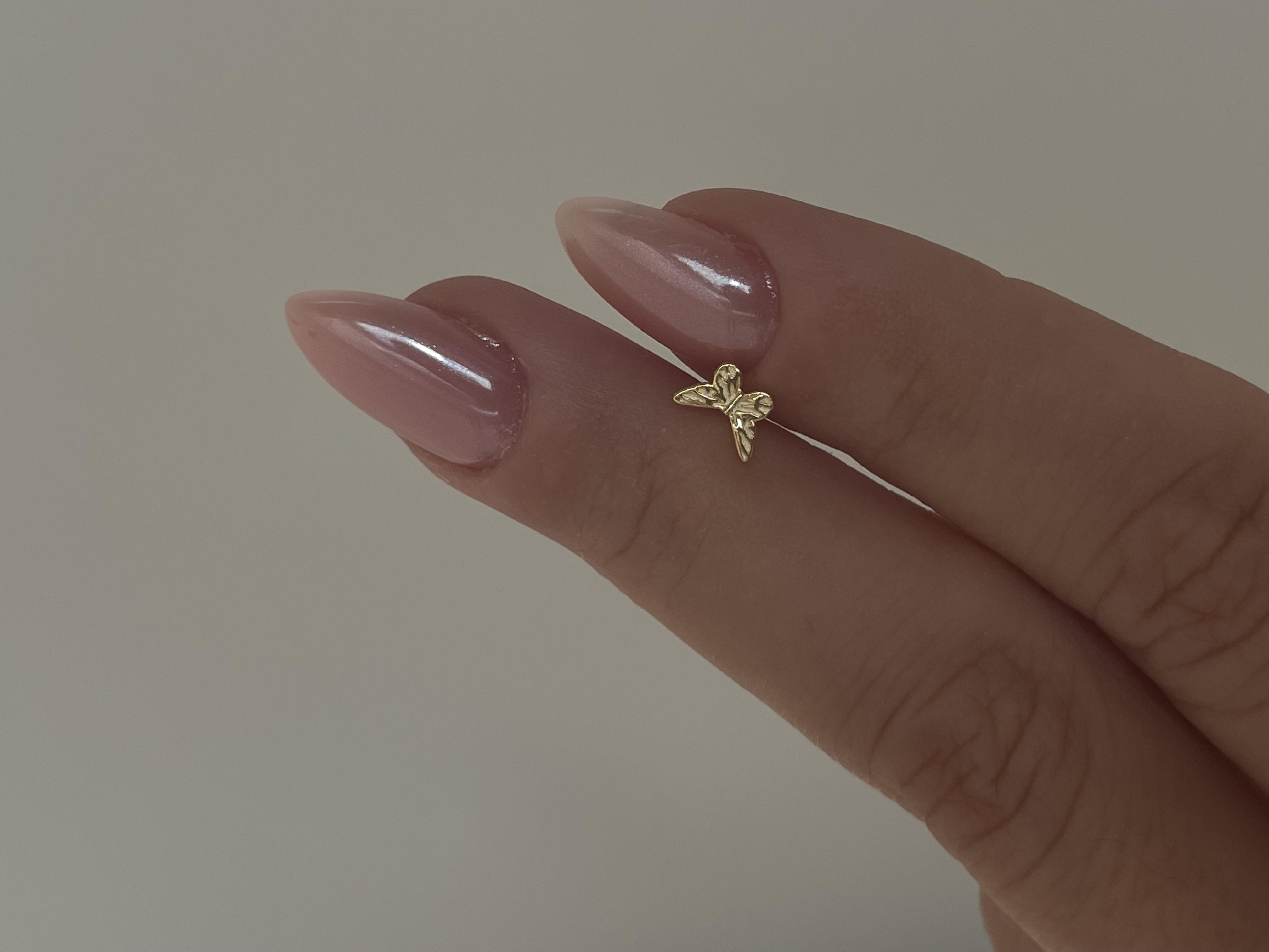 Vintage Kelebek Piercing