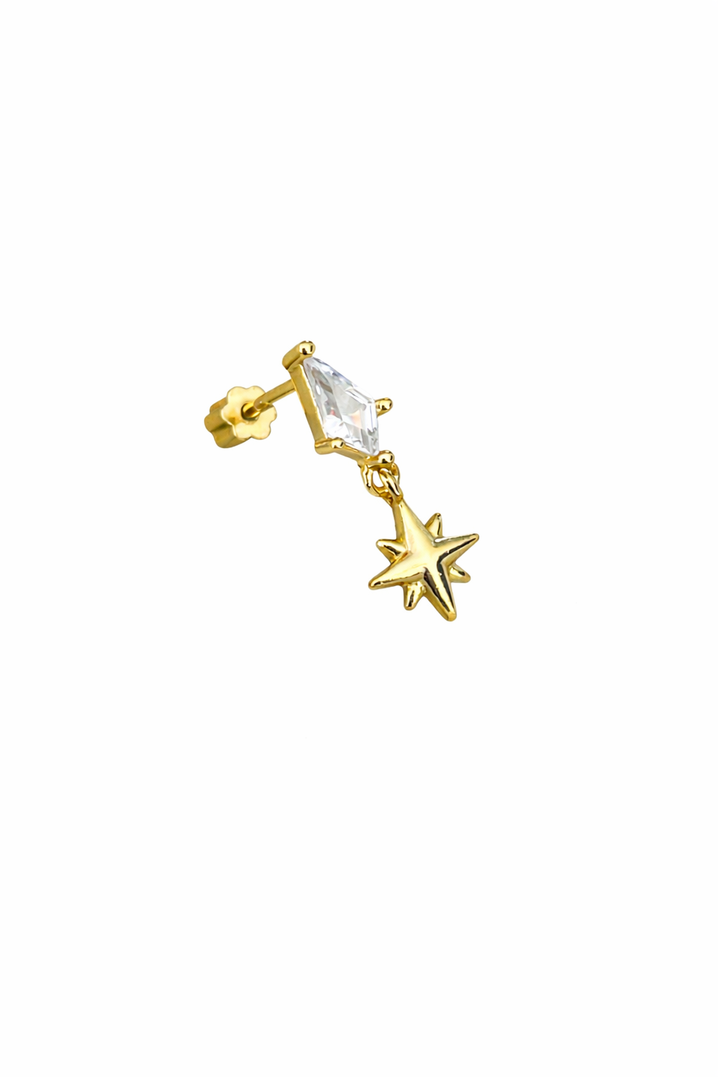 Yıldız Detaylı Markiz Piercing