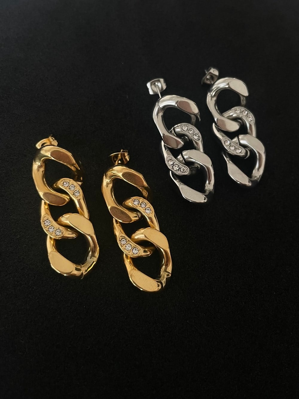 Zincir Şekilli Küpe