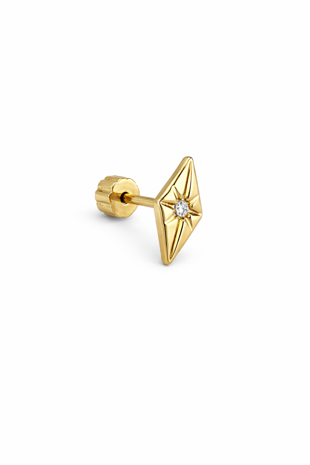 Tek Taşlı Markiz Piercing