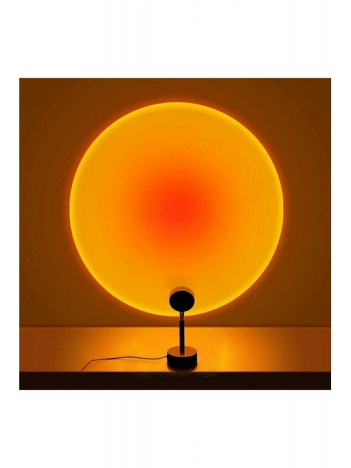 Fotoğraf Çekim Işığı Arka Fon Gün Batımı - Sunset Lamp 