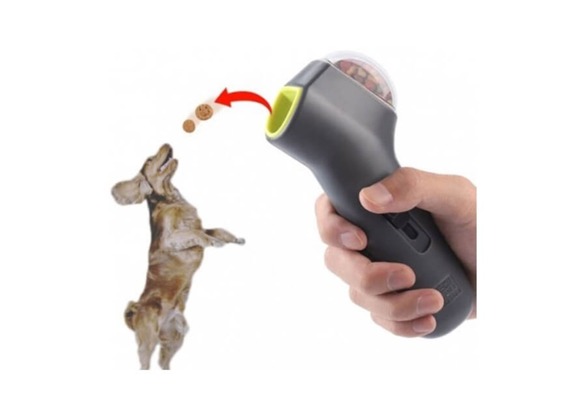 Köpek Mama Atıcı Egzersiz Oyun Tabancası