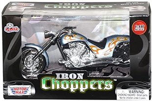  Vardem Kutulu 1:18 Chopper Metal  Motorsiklet