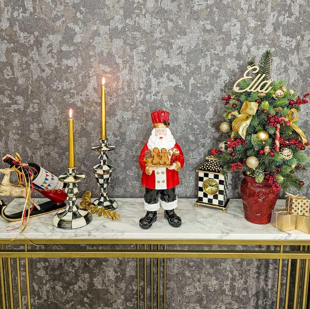 Aşçı Noel Baba Heykeli