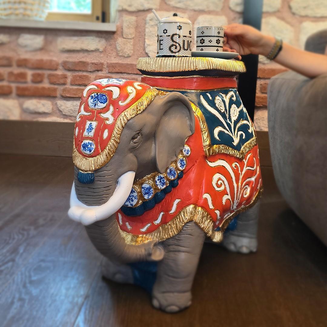 Kervan Fil Sehpa Tabure