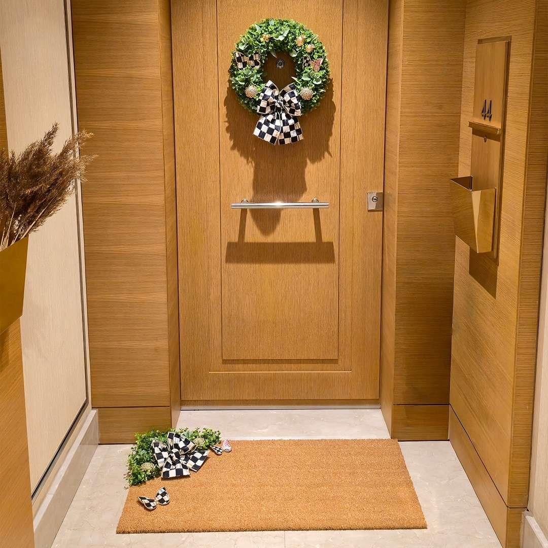 Mackenzie Childs Kurdeleli Model 4- Kapı Süsü Orta Boy Paspas Set 10