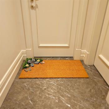 Özel Tasarım Kelebek Objeli Mackenzie-Childs Kurdeleli Paspas Büyük Boy Model 2