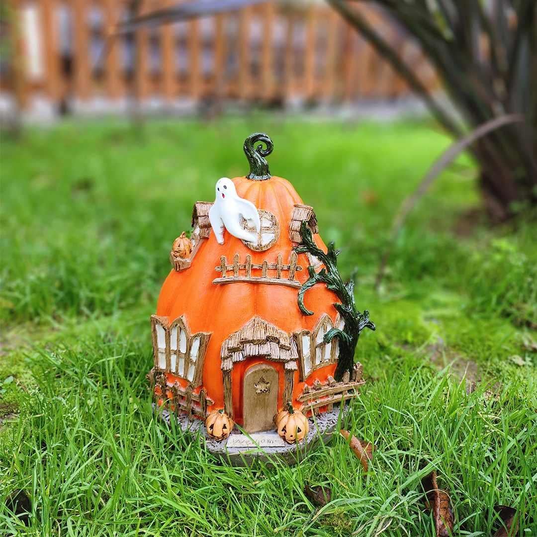 Halloween Bal Kabağı Ev Heykeli