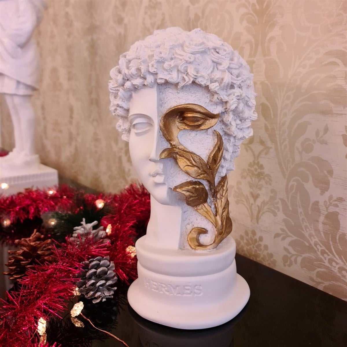 Hermes Yaprak Beyaz Gold