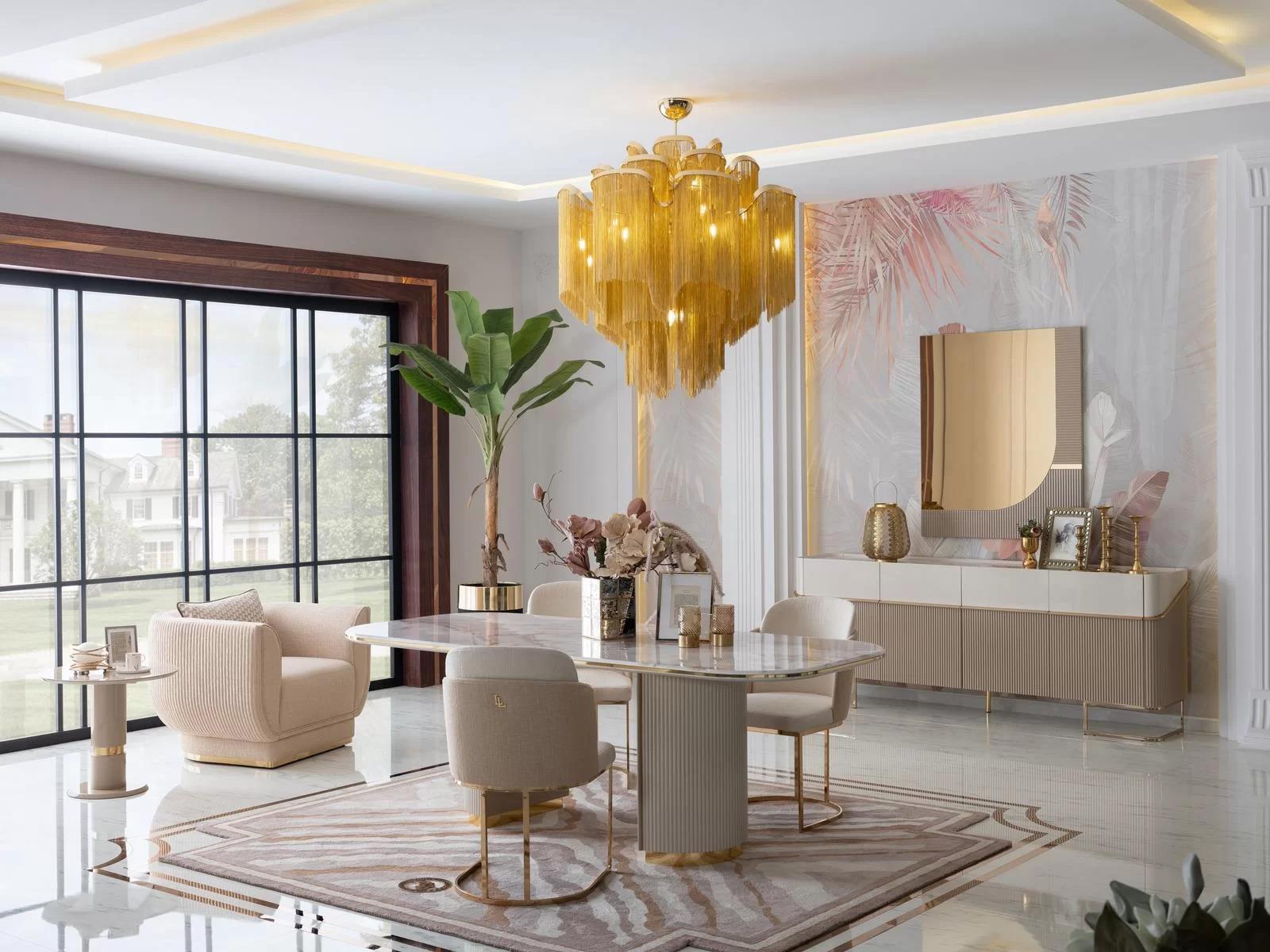 Avangard Yemek Odası TakımlarıLuxe LifeLuxe LifeOscar Yemek Odası Takımı