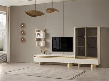 Tv ÜniteleriDİMAXDİMAXRio Delüx Duvar Ünitesi Takımı