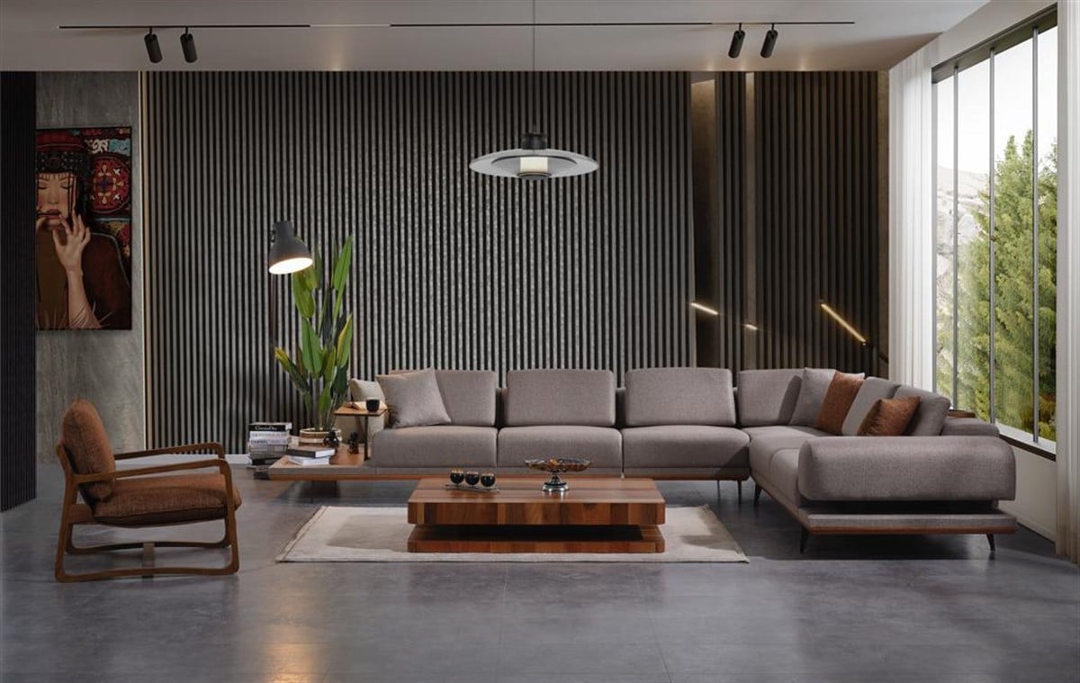 Modern Köşe KoltuklarıROMELROMELBodrum Köşe Takımı