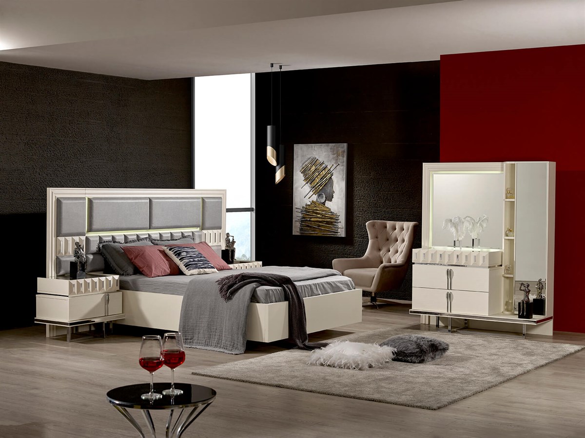 Modern Yatak Odası TakımlarıLUCENTELUCENTEEnboss Yatak Odası Takımı