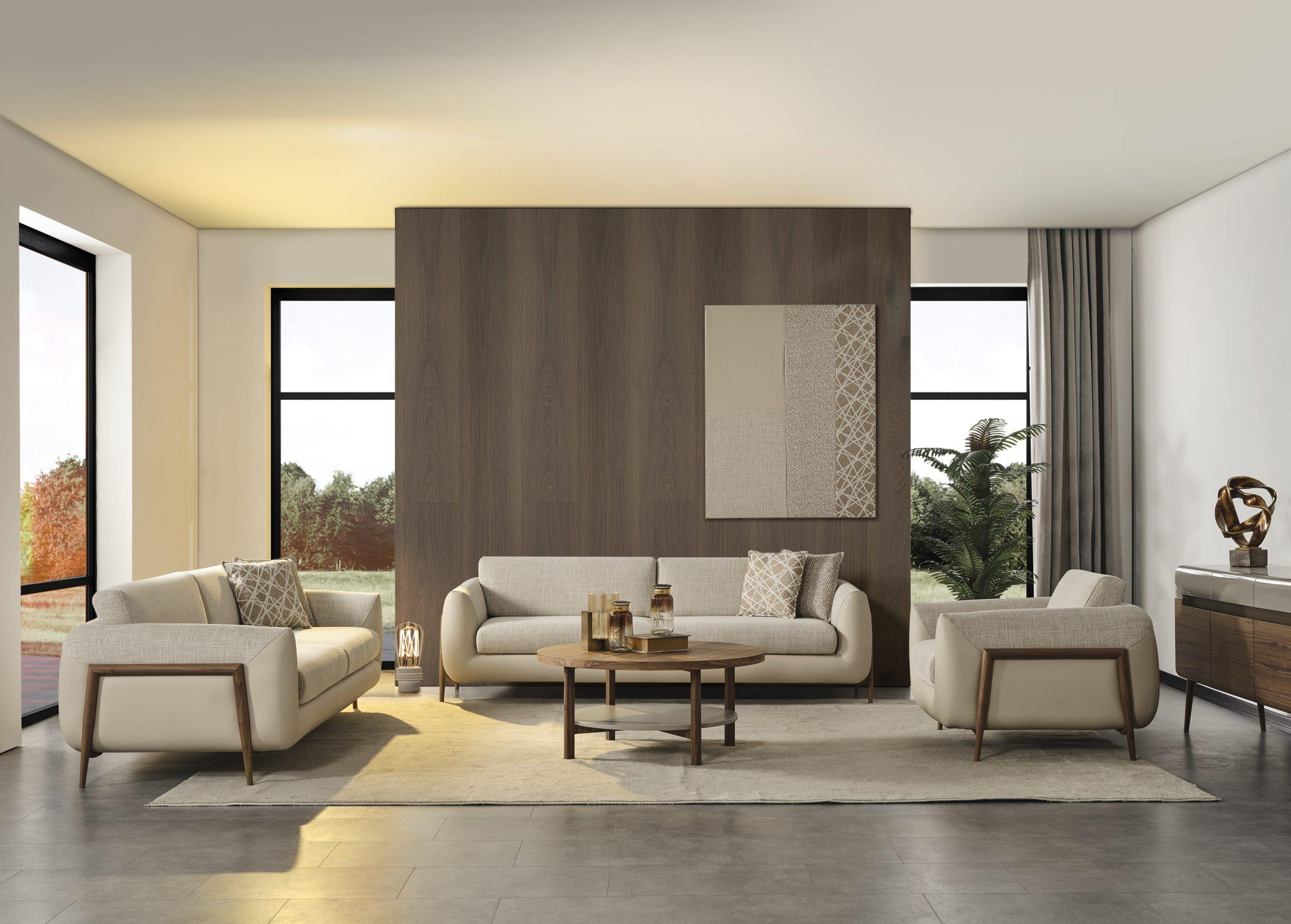 Modern Koltuk TakımlarıKristal MobilyaKristal MobilyaLucca Koltuk Takımı