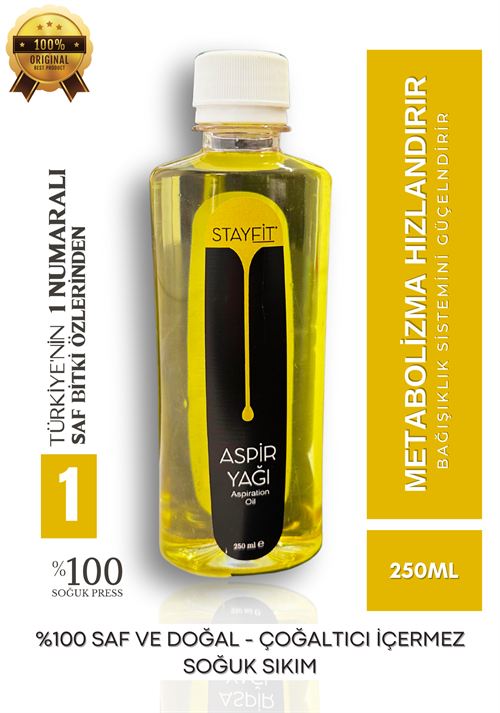 Aspir Yağı - Soğuk Press 250 ml