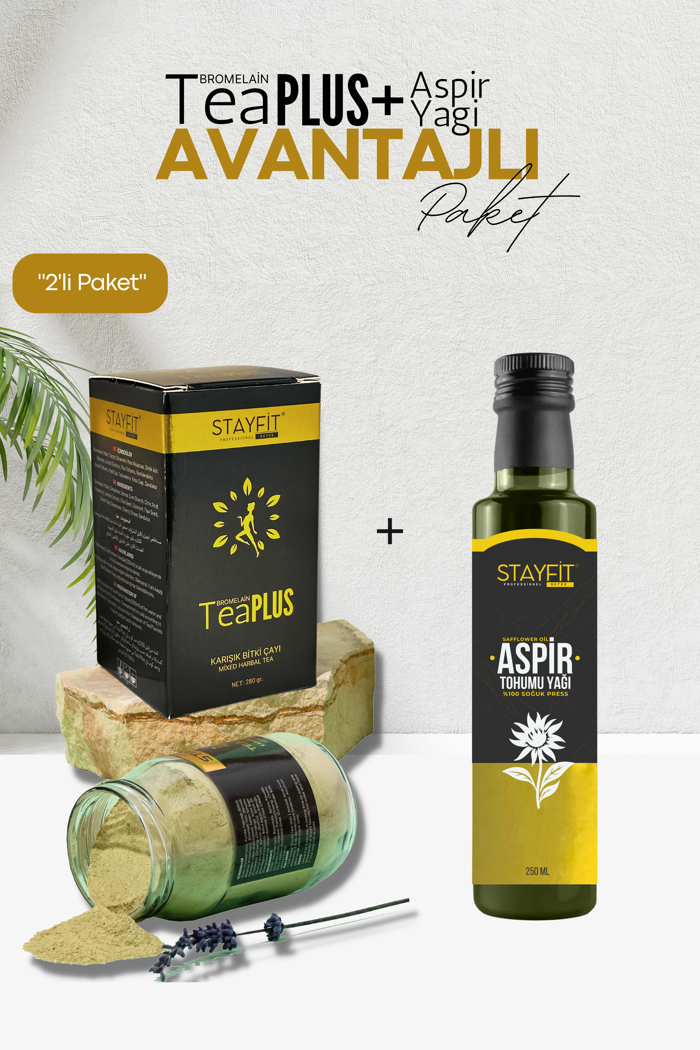 Bromelain Tea Plus + Aspir Yağı