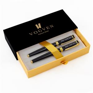 Vogven Marka İsme Özel Lüx Dolma - Roller Kalem Seti