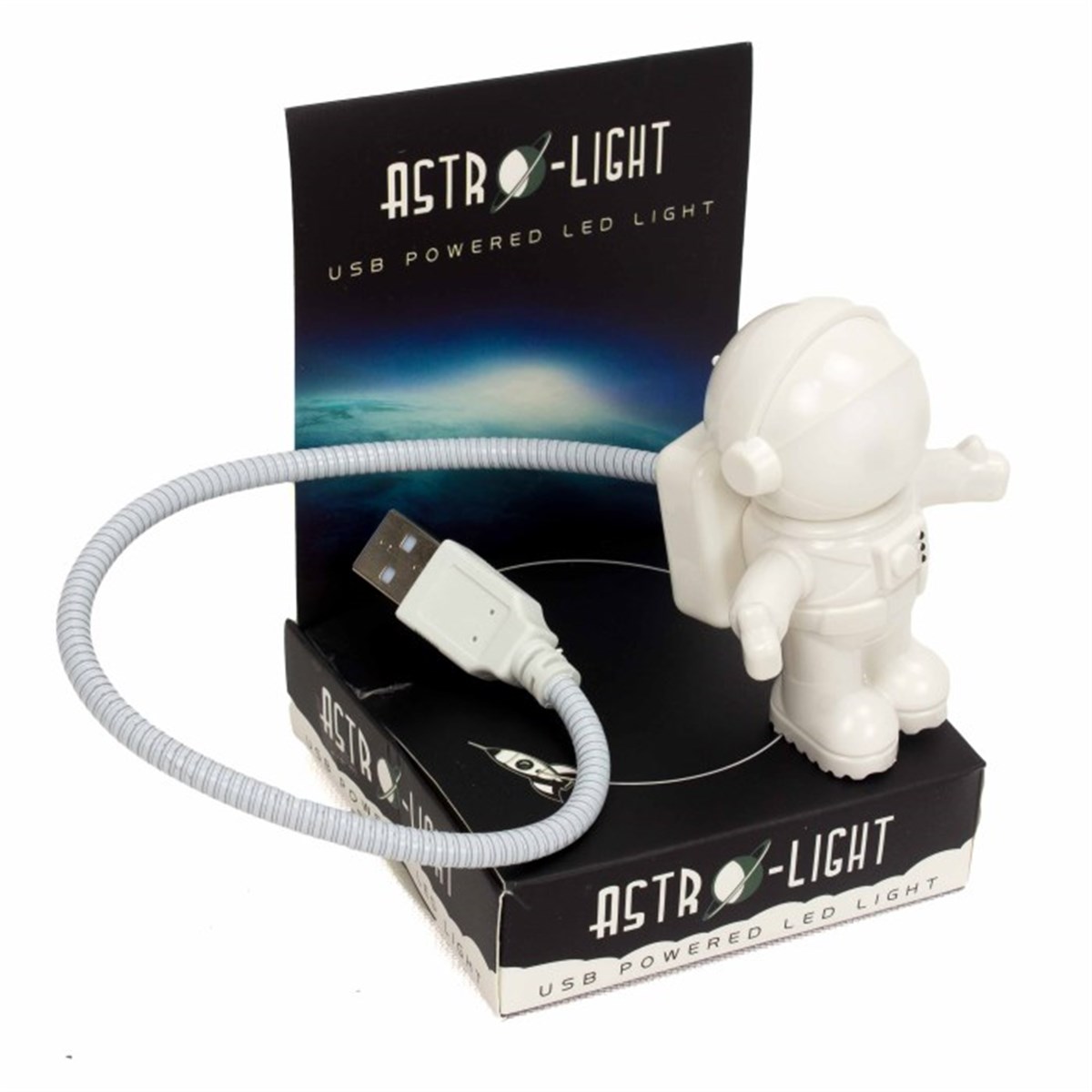 Astronot Temalı Usb Ledli Lamba