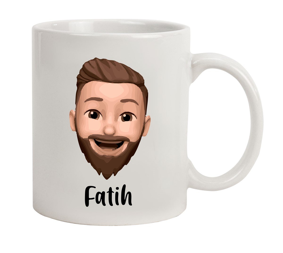 İsme Özel Bitmoji Baskılı Kupa Bardak