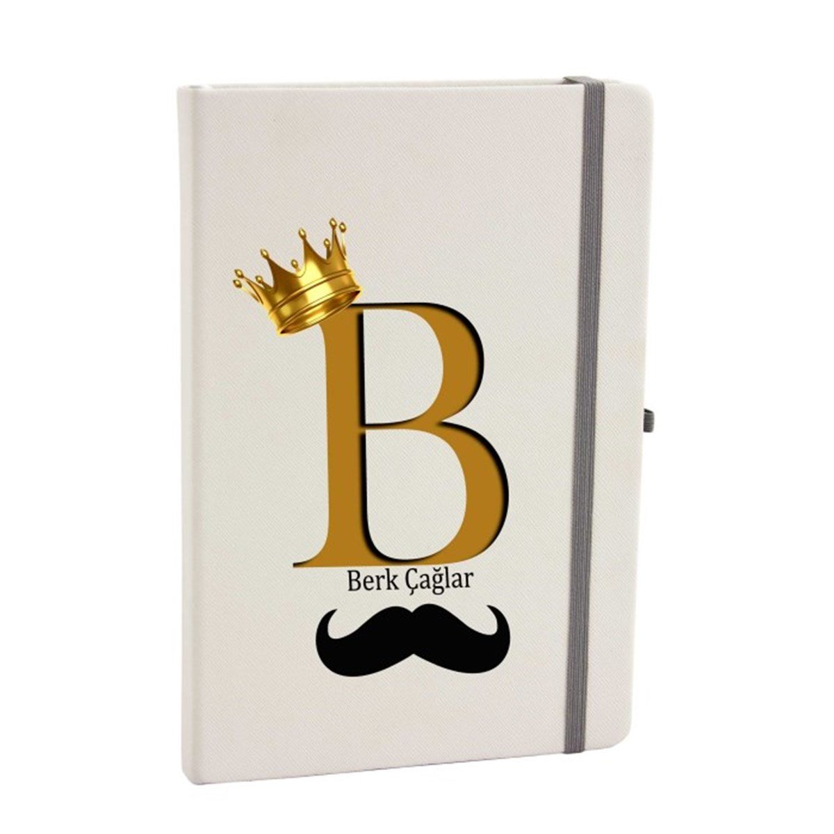 İsme Özel Defter - Büyük Harf Bıyık