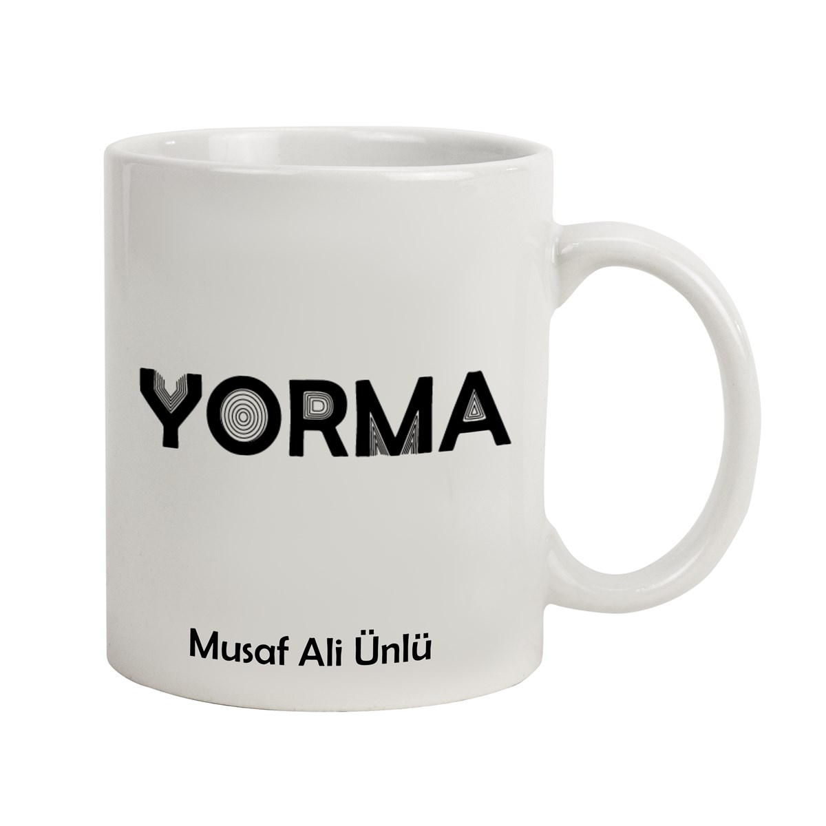 İsme Özel Yorma Temalı Kupa Bardak
