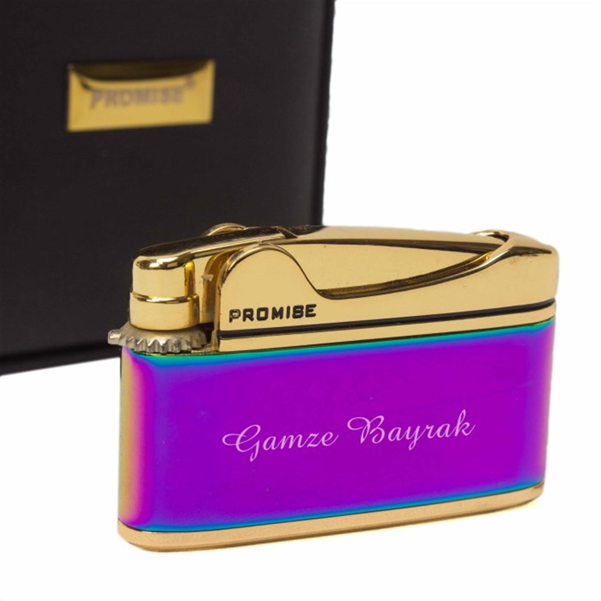 Promise Markalı Metal Çakmak Pembe Gold