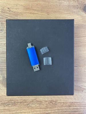 İsme Özel El Feneri USB Bellek ve Roller Kalem Seti Tasarım Kutulu