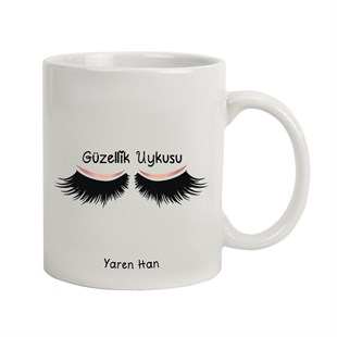 İsme Özel Güzellik Uykusu Temalı Kupa Bardak