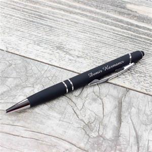 İsme Özel Kalem ve Usb Bellek Seti Özel Tasarım Kutulu Siyah