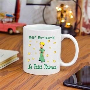 İsme Özel Le Petit Prince Küçük Prens Temalı Kupa Bardak