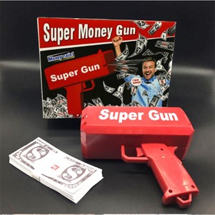 Super Gun Para Saçma Tabancası Kırmızı