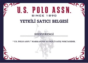 U.S. Polo Assn. İsme Özel Deri Kartlık Turuncu PLCUZ5728
