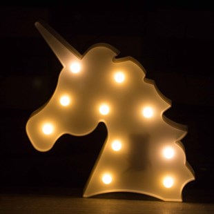 Unicorn Tasarımlı Ledli Gece Lambası 