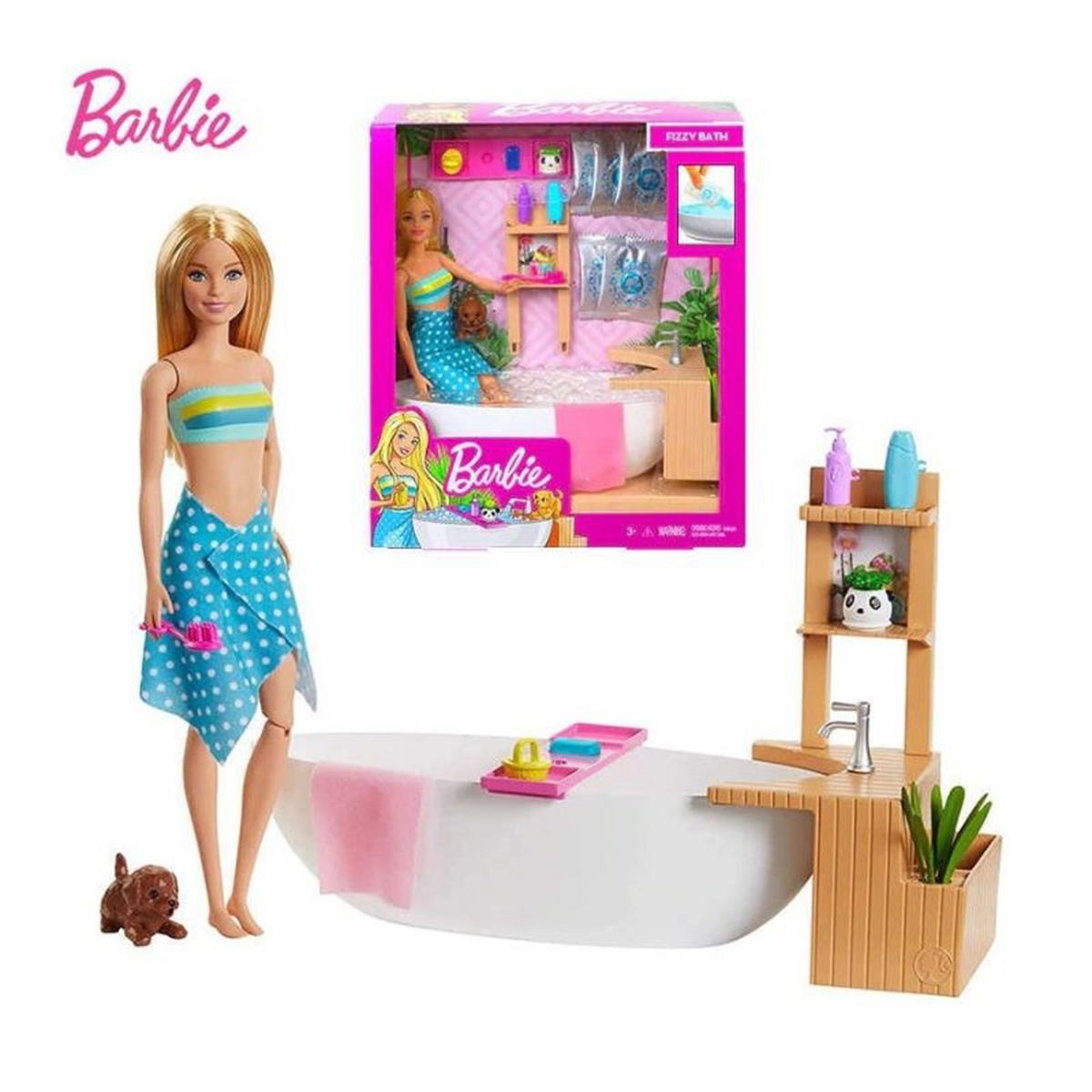 Barbie Wellness Barbie'nin Spa Günü Oyun Seti en uygun fiyatlarla Dobişko  Oyuncak'ta!