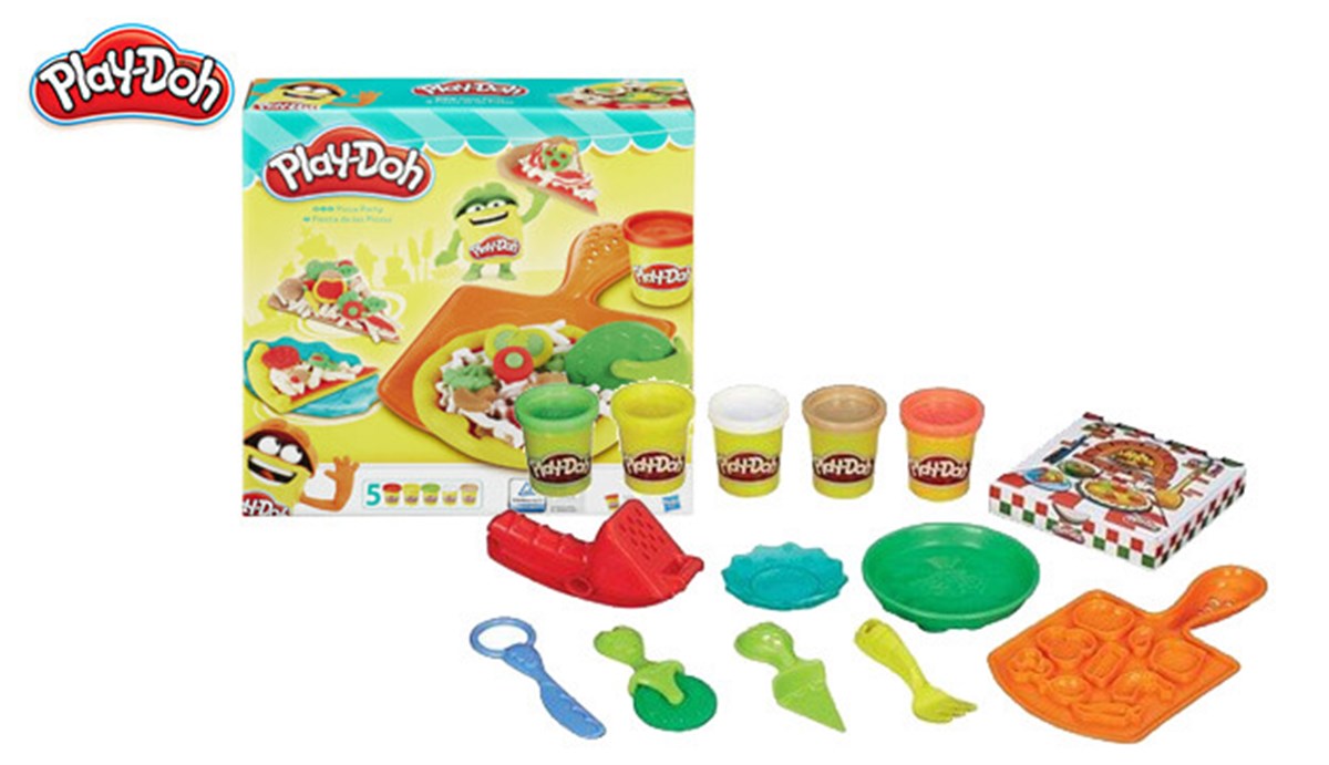 Play Doh Pizza Partisi Oyun Hamuru Seti en uygun fiyatlarla Dobişko  Oyuncak'ta!