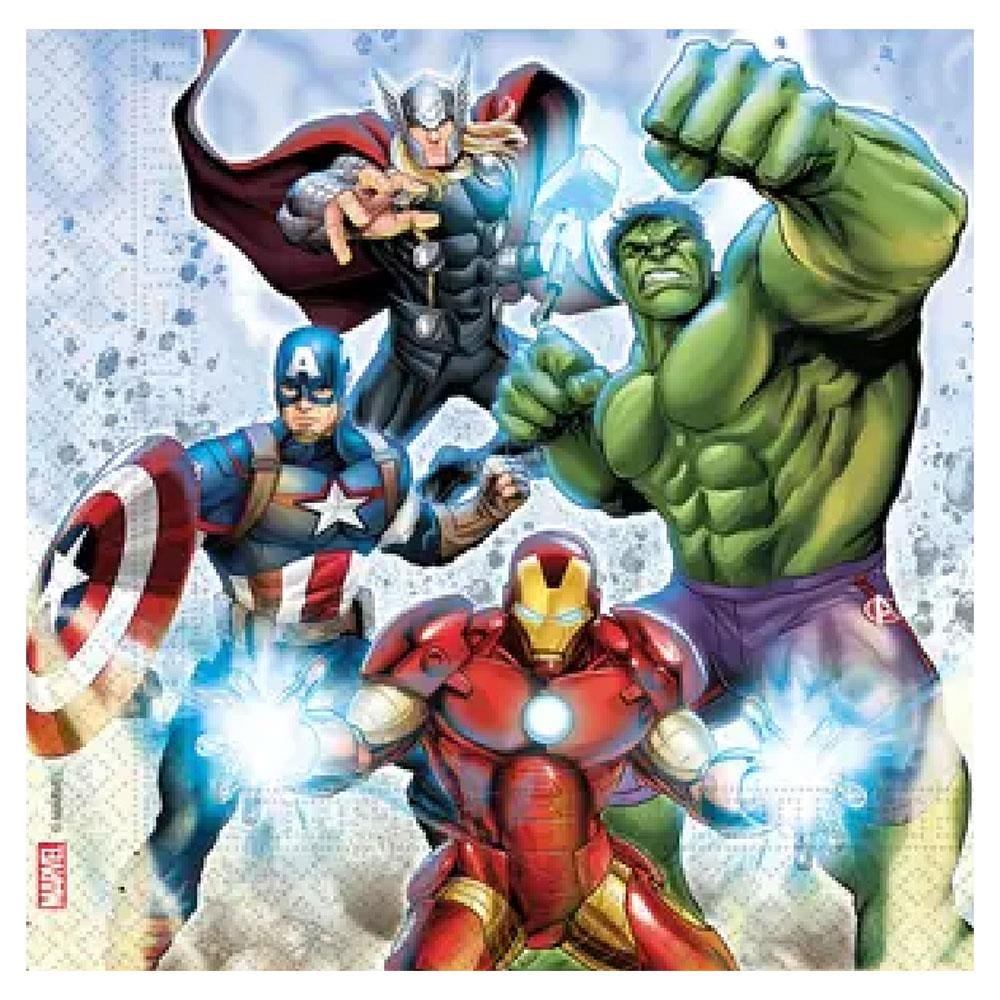 Avengers İnfinty Stones Kağıt Peçete 33x33 cm 20'li