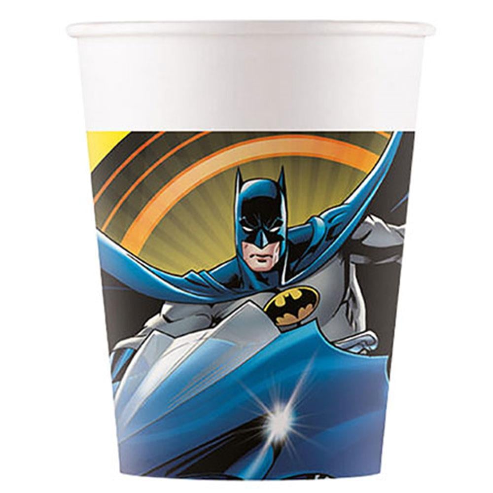 Batman Plastik Bardak 200cc 8'li